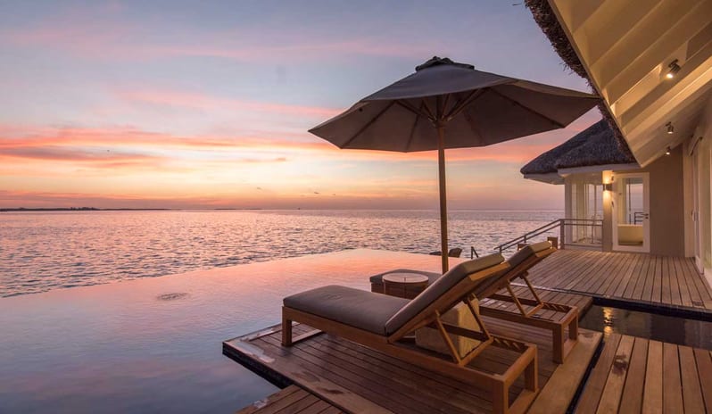 Lux South Ari Atoll - Sunbeds